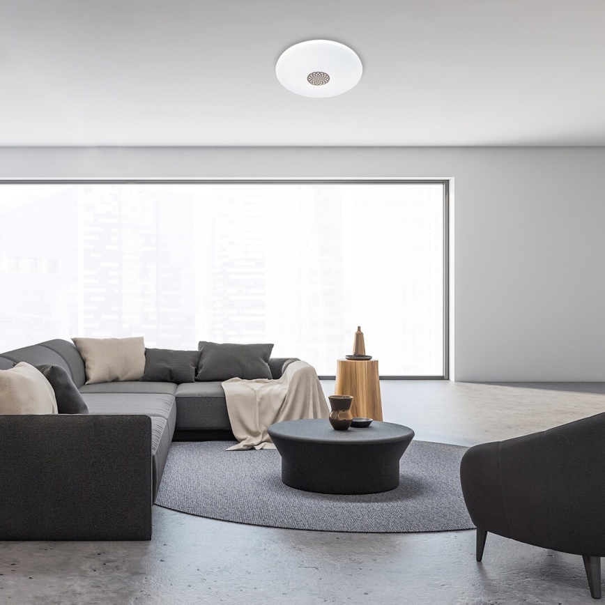 Rabalux - LED RGB reguliuojamas lubų šviestuvas LED/40W/230V 3000-6500K Wi-Fi Tuya skersmuo 60 cm + nuotolinis valdymas