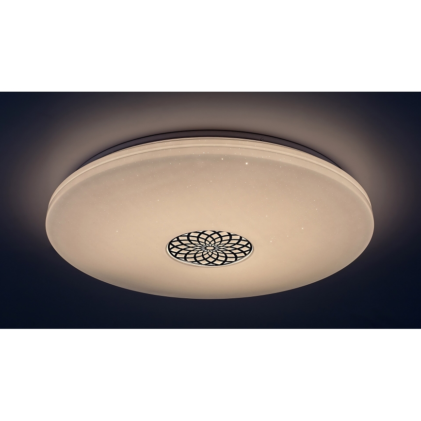 Rabalux - LED RGB reguliuojamas lubų šviestuvas LED/40W/230V 3000-6500K Wi-Fi Tuya skersmuo 60 cm + nuotolinis valdymas