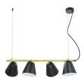 Rabalux 5377 - Sietynas, kabinamas ant virvės ALTDER 4xE14/40W/230V