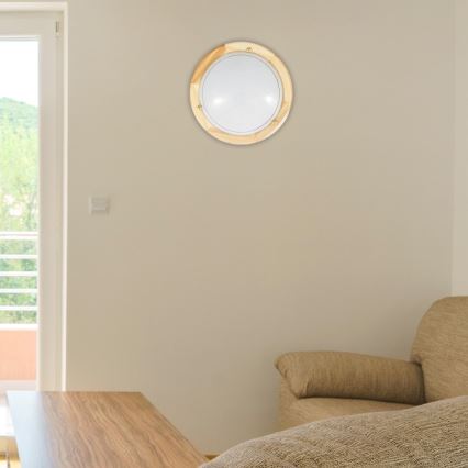 Rabalux - Lubinis šviestuvas 1xE27/60W/230V diametras 30 cm