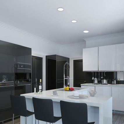 Rabalux - LED įleidžiamas lubinis vonios šviestuvas LED/12W/230V 4000K IP44