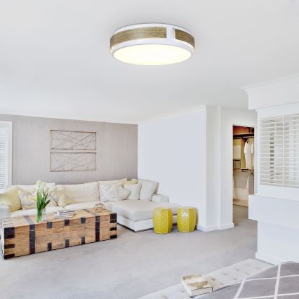 Rabalux - reguliuojamas LED lubinis šviestuvas, 24 W, 230 V, Ø 42 cm