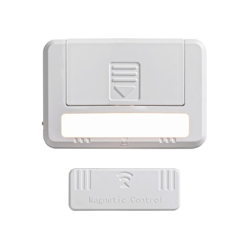 Rabalux - KOMPLEKTAS 2xLED Spintelių apšvietimas LED/0,5W/3V 2xAAA