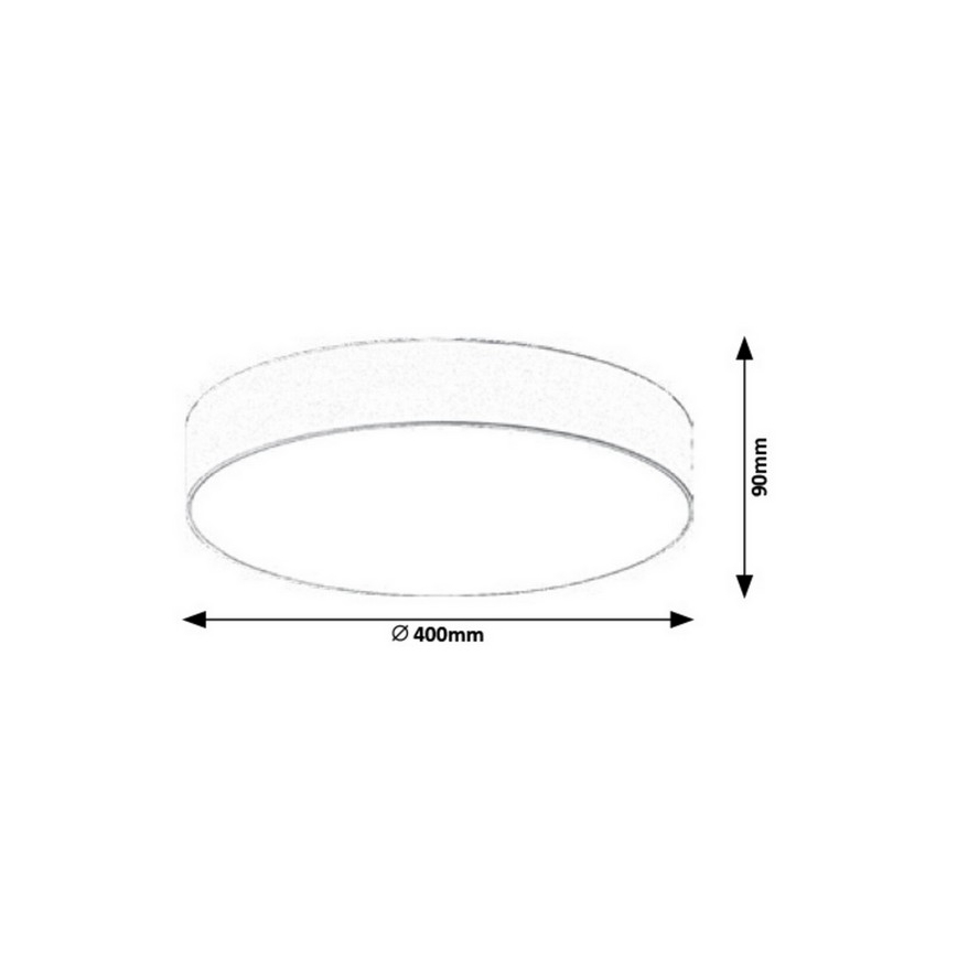 Rabalux - LED lubinis šviestuvas LED/24W/230V diametras 40 cm