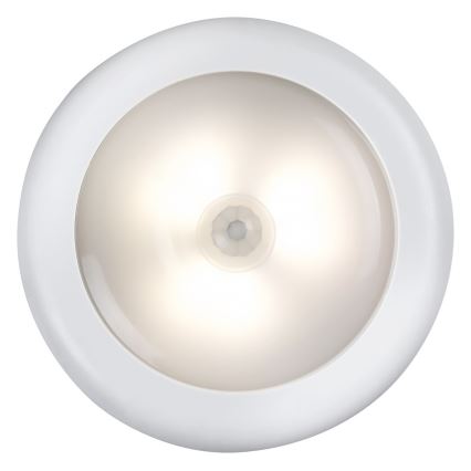 Rabalux - Naktinė LED lemputė su jutikliu LED/0,5W/3xAAA 4000K