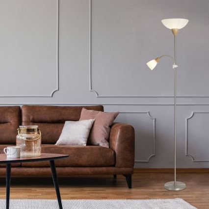 Rabalux - Stovėjanti lempa 1xE27/40W/230V + 1xE14/40W/230V