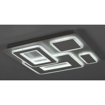 Rabalux 5859 - Pritemdomas lubinis LED šviestuvas su nuotoliniu valdymu MONTTELE LED/56W/230V