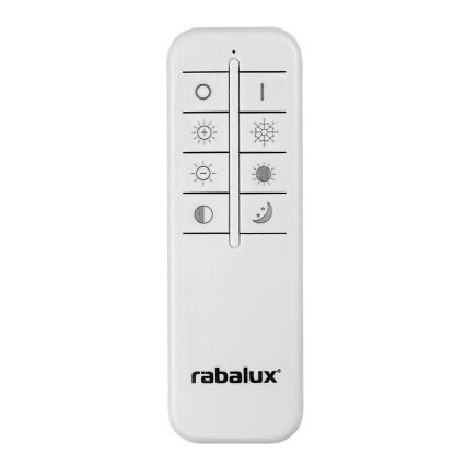 Rabalux 5859 - Pritemdomas lubinis LED šviestuvas su nuotoliniu valdymu MONTTELE LED/56W/230V