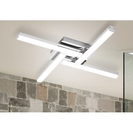 Rabalux - LED lubinis vonios šviestuvas 4xLED/6W IP44