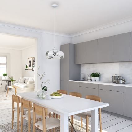 Rabalux - Pakabinamas šviestuvas ant laido GINGER 1xE27/60W/230V