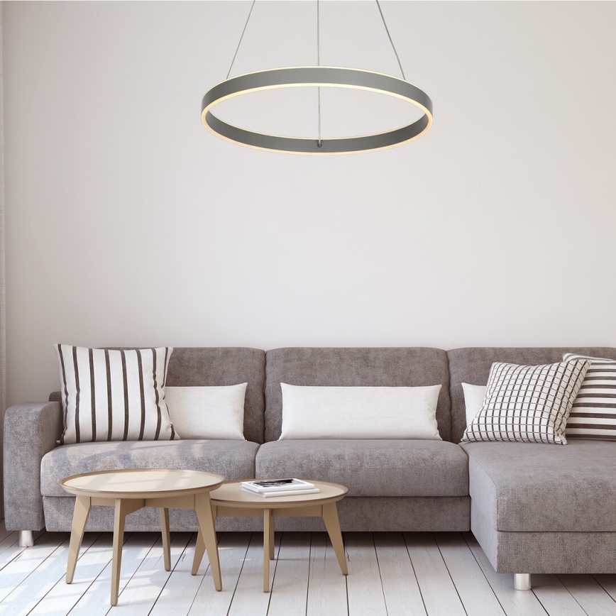 Rabalux 6299 - LED Pritemdomas sietynas ant virvės OTHELLO LED/36W/230V su distanciniu valdymu