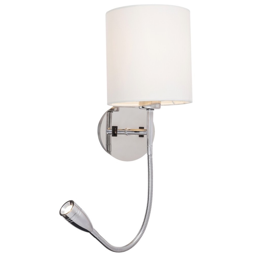 Rabalux - Sieninis šviestuvas 1xE27/40W+LED/3W