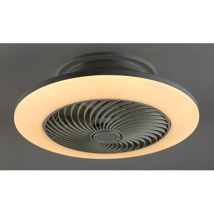 Rabalux - LED Reguliuojamas šviestuvas su ventiliatoriumi DALFON LED/36W/230V 3000-6000K + valdymo pultas