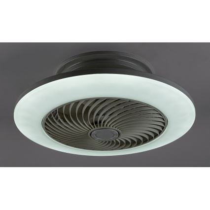 Rabalux - LED Reguliuojamas šviestuvas su ventiliatoriumi DALFON LED/36W/230V 3000-6000K + valdymo pultas