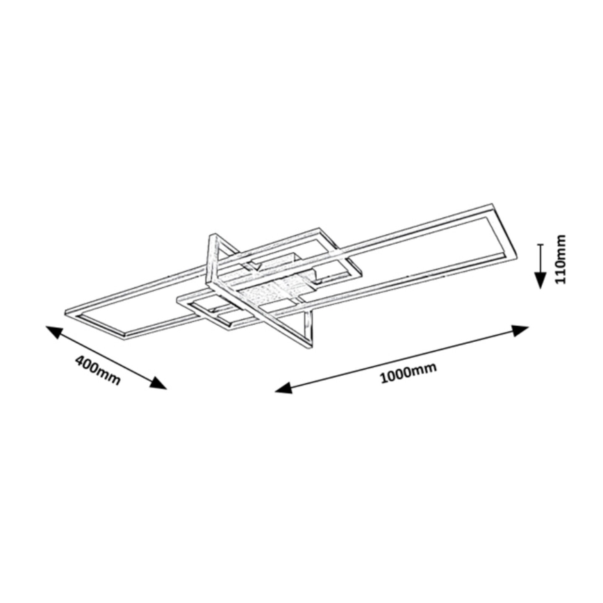 Rabalux - LED Reguliuojamas lubinis šviestuvas LED/35W/230V
