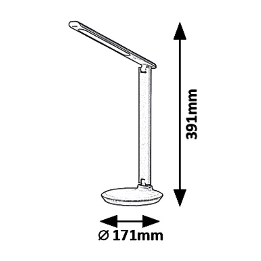 Rabalux 6979 - LED pritemdomas stalinis šviestuvas OSIAS LED/9W/230V