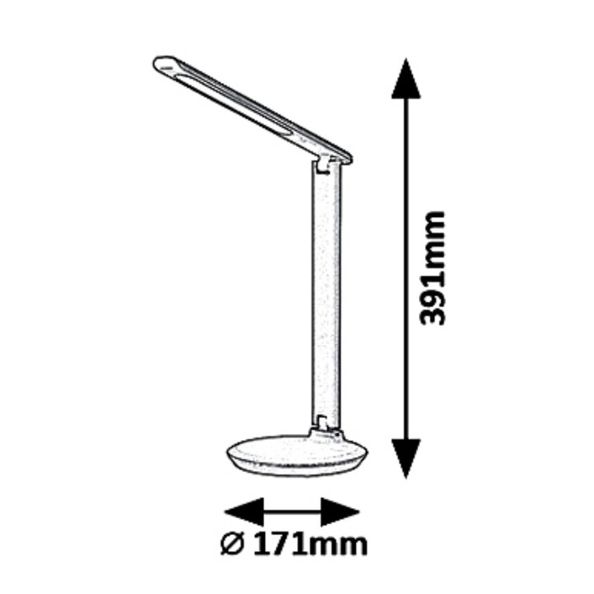 Rabalux 6980 - LED pritemdomas stalinis šviestuvas OSIAS LED/9W/230V