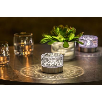 Rabalux - LED apšvietimas, įkraunamas saulės energija LED/0,5W/1,2V IP44 600 mAh