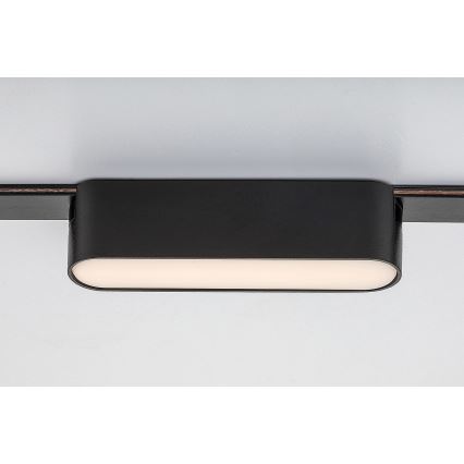 Rabalux - LED Lubinis šviestuvas vienfazės bėginės sistemos LED/6W/230V 3000K 11,5 cm juoda