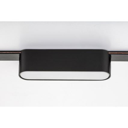 Rabalux - LED Lubinis šviestuvas vienfazės bėginės sistemos LED/6W/230V 3000K 11,5 cm juoda