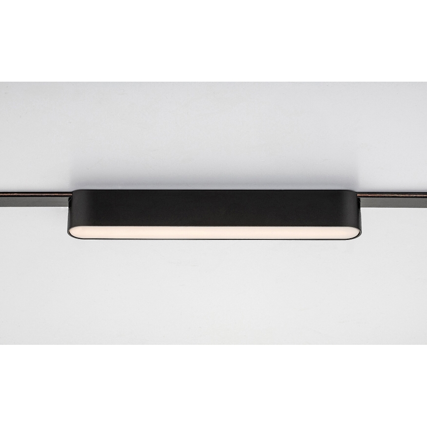 Rabalux - LED Lubinis šviestuvas vienfazės bėginės sistemos LED/12W/230V 3000K 22 cm juoda
