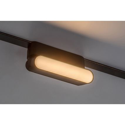 Rabalux - LED Lubinis šviestuvas vienfazės bėginės sistemos LED/6W/230V 3000K 11,5 cm juoda