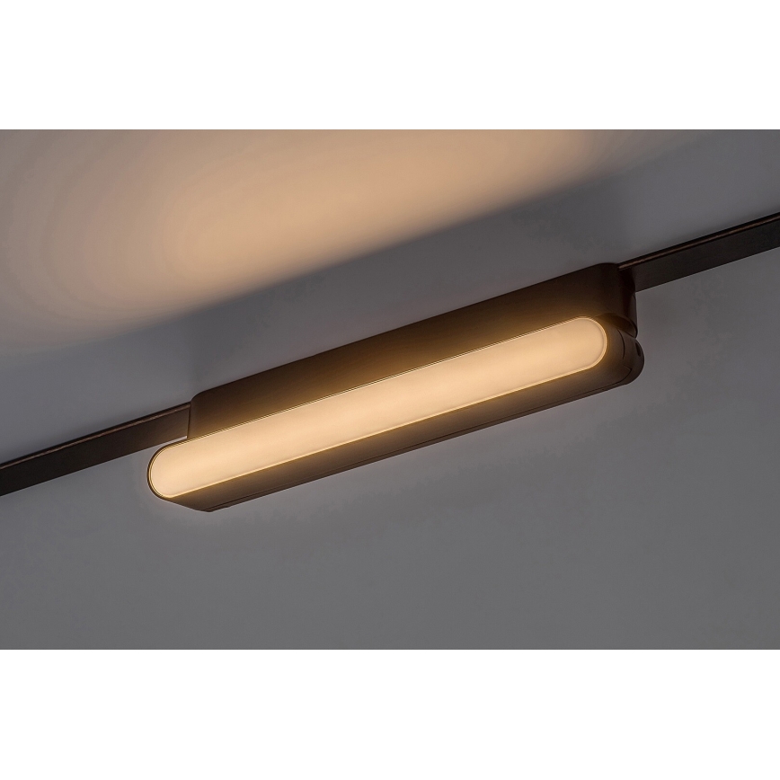 Rabalux - LED Lubinis šviestuvas vienfazės bėginės sistemos LED/12W/230V 3000K 22 cm juoda
