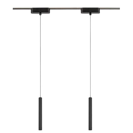 Rabalux - LED Pakabinamas sietynas 1-fazės bėgių sistemai LED/5W/230V 3000K juoda