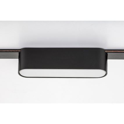 Rabalux - LED Lubinis šviestuvas vienfazės bėginės sistemos LED/6W/24V 3000K 11,5 cm juoda