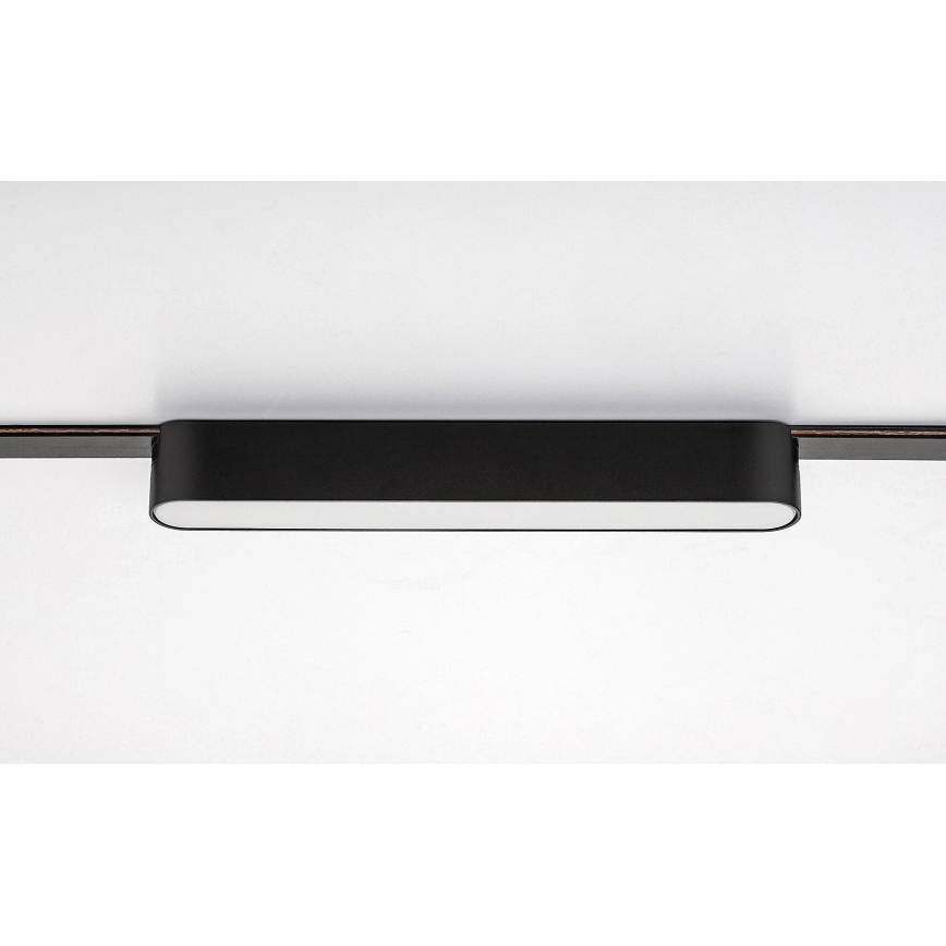 Rabalux - LED Lubinis šviestuvas vienfazės bėginės sistemos LED/12W/230V 4000K 22 cm juoda