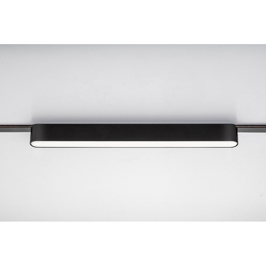 Rabalux - LED Lubinis šviestuvas vienfazės bėginės sistemos LED/16W/24V 4000K 33 cm juoda