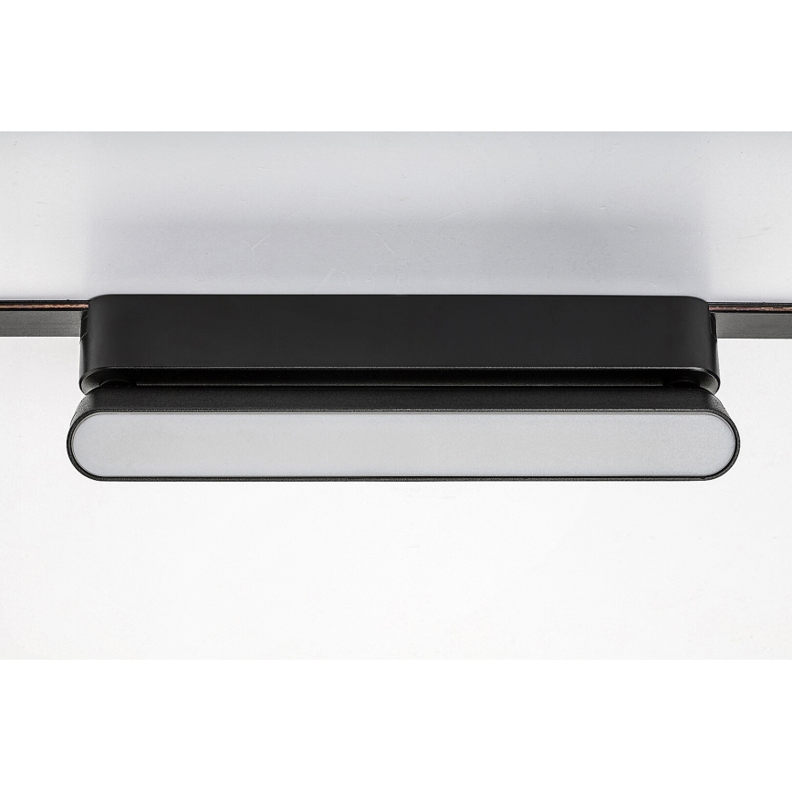 Rabalux - LED Lubinis šviestuvas vienfazės bėginės sistemos LED/12W/230V 4000K 22 cm juoda