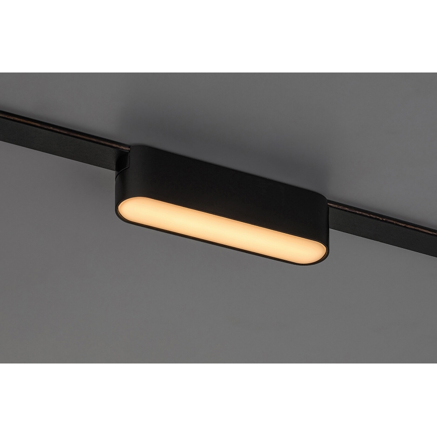 Rabalux - LED Pritemdomas lubinis šviestuvas vienfazės bėgelio sistemai LED/6W/24V 2700-5500K Wi-Fi Tuya 11,5 cm juoda