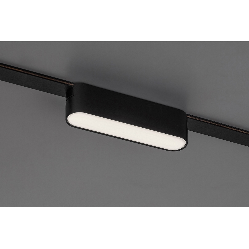 Rabalux - LED Pritemdomas lubinis šviestuvas vienfazės bėgelio sistemai LED/6W/24V 2700-5500K Wi-Fi Tuya 11,5 cm juoda