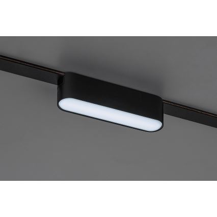 Rabalux - LED Pritemdomas lubinis šviestuvas vienfazės bėgelio sistemai LED/6W/24V 2700-5500K Wi-Fi Tuya 11,5 cm juoda