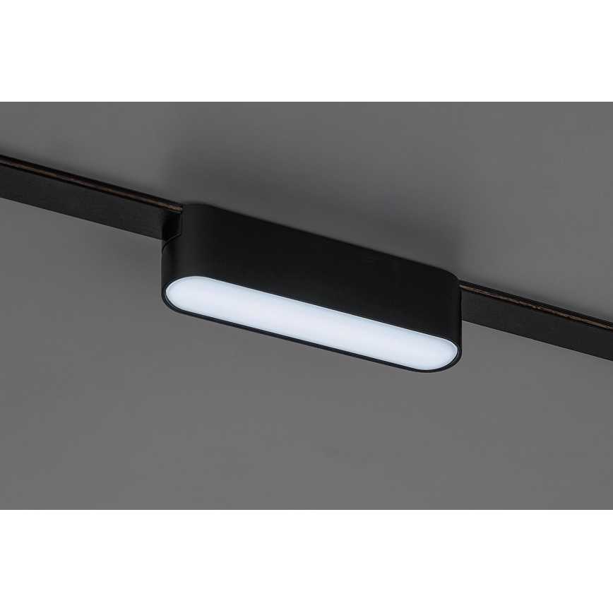 Rabalux - LED Pritemdomas lubinis šviestuvas vienfazės bėgelio sistemai LED/6W/24V 2700-5500K Wi-Fi Tuya 11,5 cm juoda