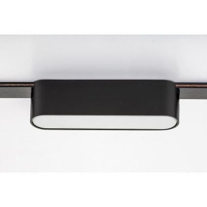 Rabalux - LED Pritemdomas lubinis šviestuvas vienfazės bėgelio sistemai LED/6W/24V 2700-5500K Wi-Fi Tuya 11,5 cm juoda