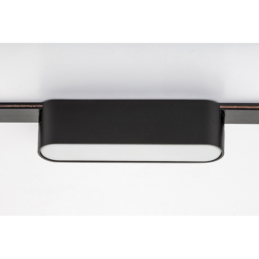 Rabalux - LED Pritemdomas lubinis šviestuvas vienfazės bėgelio sistemai LED/6W/24V 2700-5500K Wi-Fi Tuya 11,5 cm juoda