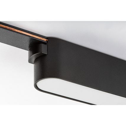 Rabalux - LED Pritemdomas lubinis šviestuvas vienfazės bėgelio sistemai LED/6W/24V 2700-5500K Wi-Fi Tuya 11,5 cm juoda