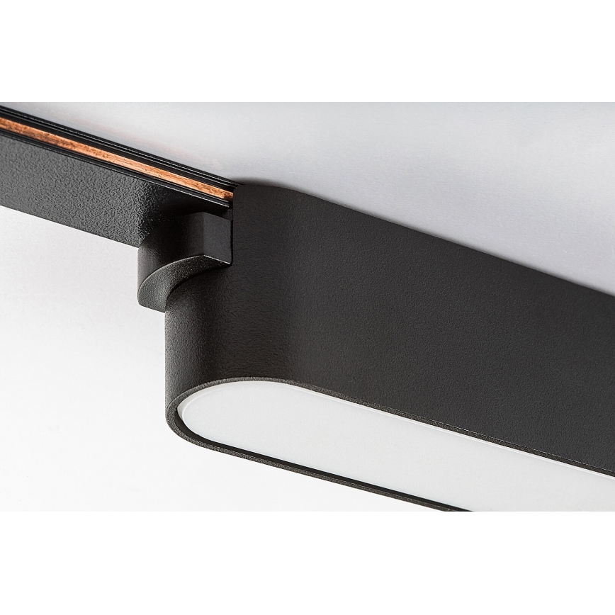 Rabalux - LED Pritemdomas lubinis šviestuvas vienfazės bėgelio sistemai LED/6W/24V 2700-5500K Wi-Fi Tuya 11,5 cm juoda