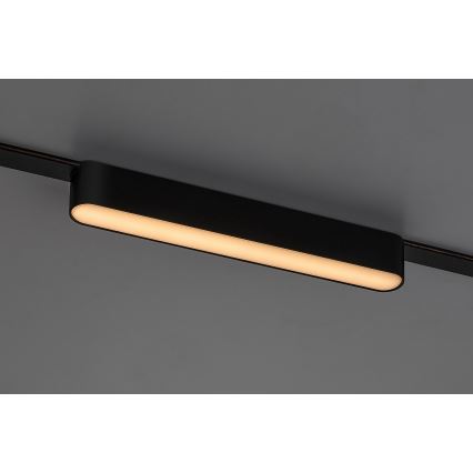 Rabalux - LED Pritemdomas lubinis šviestuvas vienfazės bėgelio sistemai LED/12W/24V 2700-5500K Wi-Fi Tuya 22 cm juoda