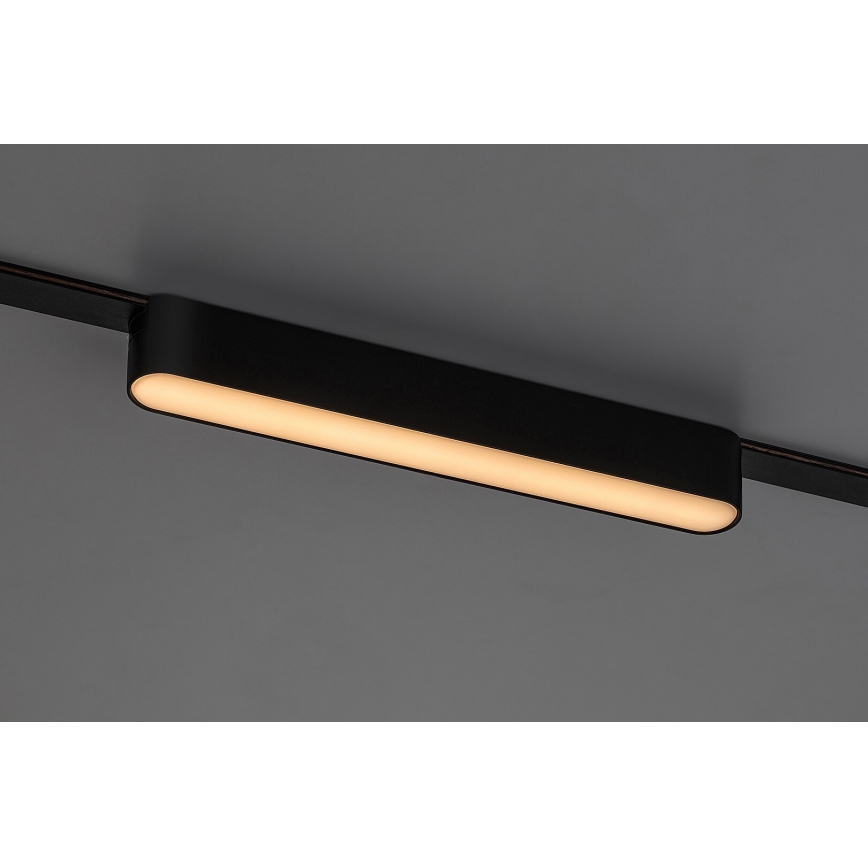 Rabalux - LED Pritemdomas lubinis šviestuvas vienfazės bėgelio sistemai LED/12W/24V 2700-5500K Wi-Fi Tuya 22 cm juoda