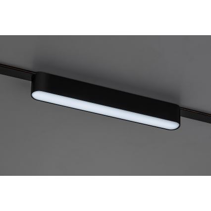 Rabalux - LED Pritemdomas lubinis šviestuvas vienfazės bėgelio sistemai LED/12W/24V 2700-5500K Wi-Fi Tuya 22 cm juoda