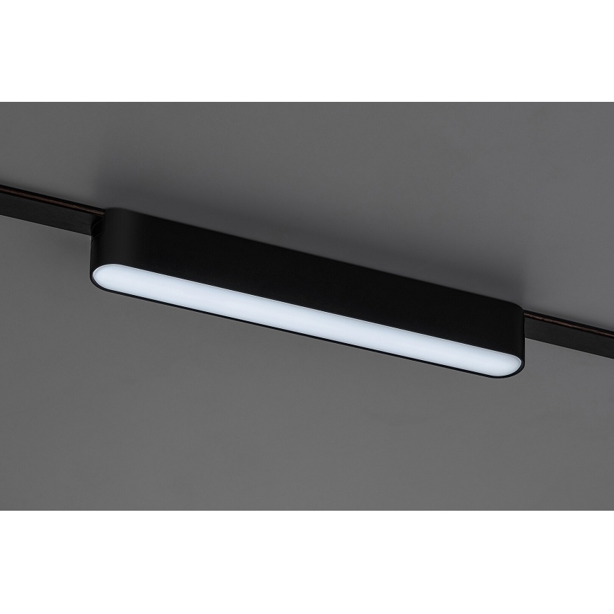 Rabalux - LED Pritemdomas lubinis šviestuvas vienfazės bėgelio sistemai LED/12W/24V 2700-5500K Wi-Fi Tuya 22 cm juoda