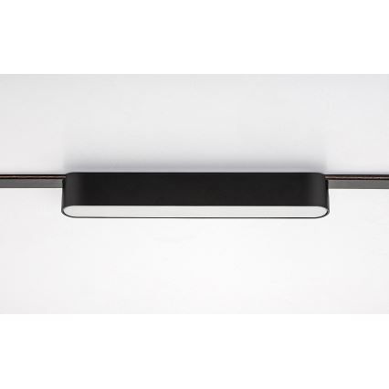 Rabalux - LED Pritemdomas lubinis šviestuvas vienfazės bėgelio sistemai LED/12W/24V 2700-5500K Wi-Fi Tuya 22 cm juoda
