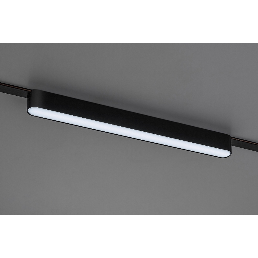 Rabalux - LED Pritemdomas lubinis šviestuvas vienfazės bėgelio sistemai LED/16W/24V 2700-5500K Wi-Fi Tuya 33 cm juoda