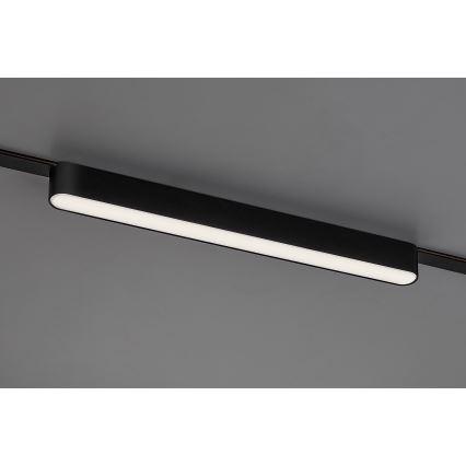 Rabalux - LED Pritemdomas lubinis šviestuvas vienfazės bėgelio sistemai LED/16W/24V 2700-5500K Wi-Fi Tuya 33 cm juoda