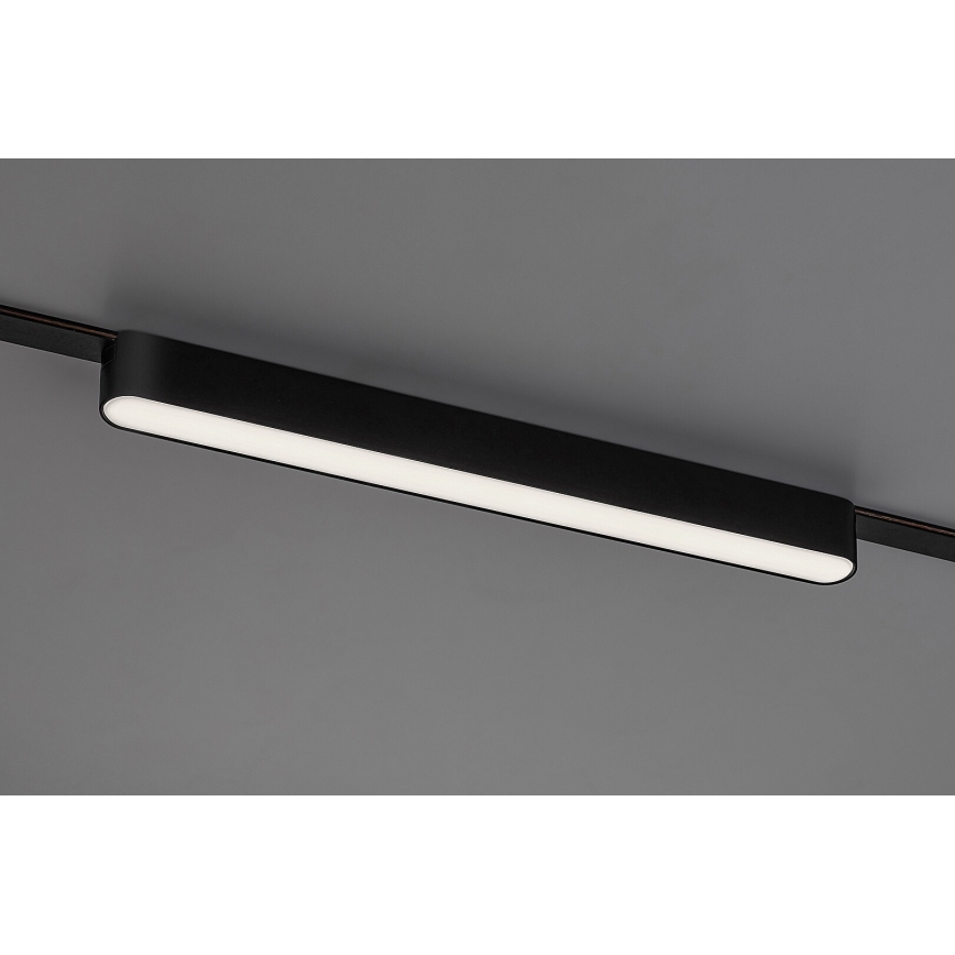 Rabalux - LED Pritemdomas lubinis šviestuvas vienfazės bėgelio sistemai LED/16W/24V 2700-5500K Wi-Fi Tuya 33 cm juoda