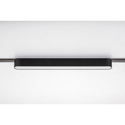 Rabalux - LED Pritemdomas lubinis šviestuvas vienfazės bėgelio sistemai LED/16W/24V 2700-5500K Wi-Fi Tuya 33 cm juoda