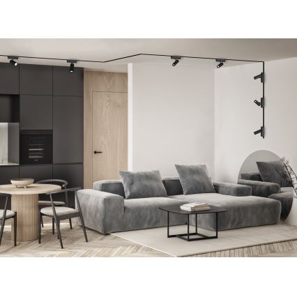 Rabalux - LED Pritemdomas prožektorius vienfazės bėginės sistemos šviestuvui LED/5W/24V 2700-5500K Wi-Fi Tuya juoda